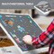 Jumbl 1500 Piece Puzzle Board 27” x 35” with Drawers and Removable Cover